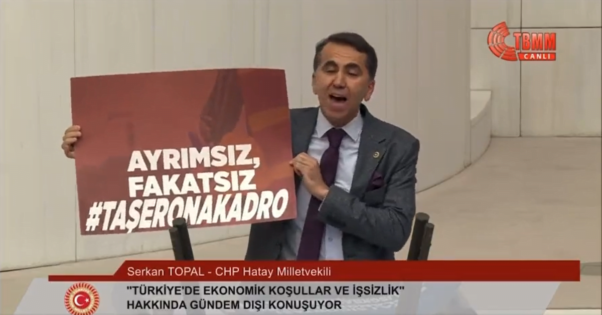 Taşeron T.B.M.M'de Dile Getirildi,Taşeronlara AYRIMSIZ, FAKATSIZ kadro verilsin!