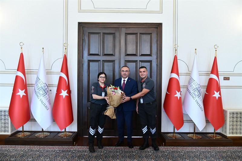 Özel Güvenlik Haftası Münasebetiyle Vali Soytürk’e Ziyaret