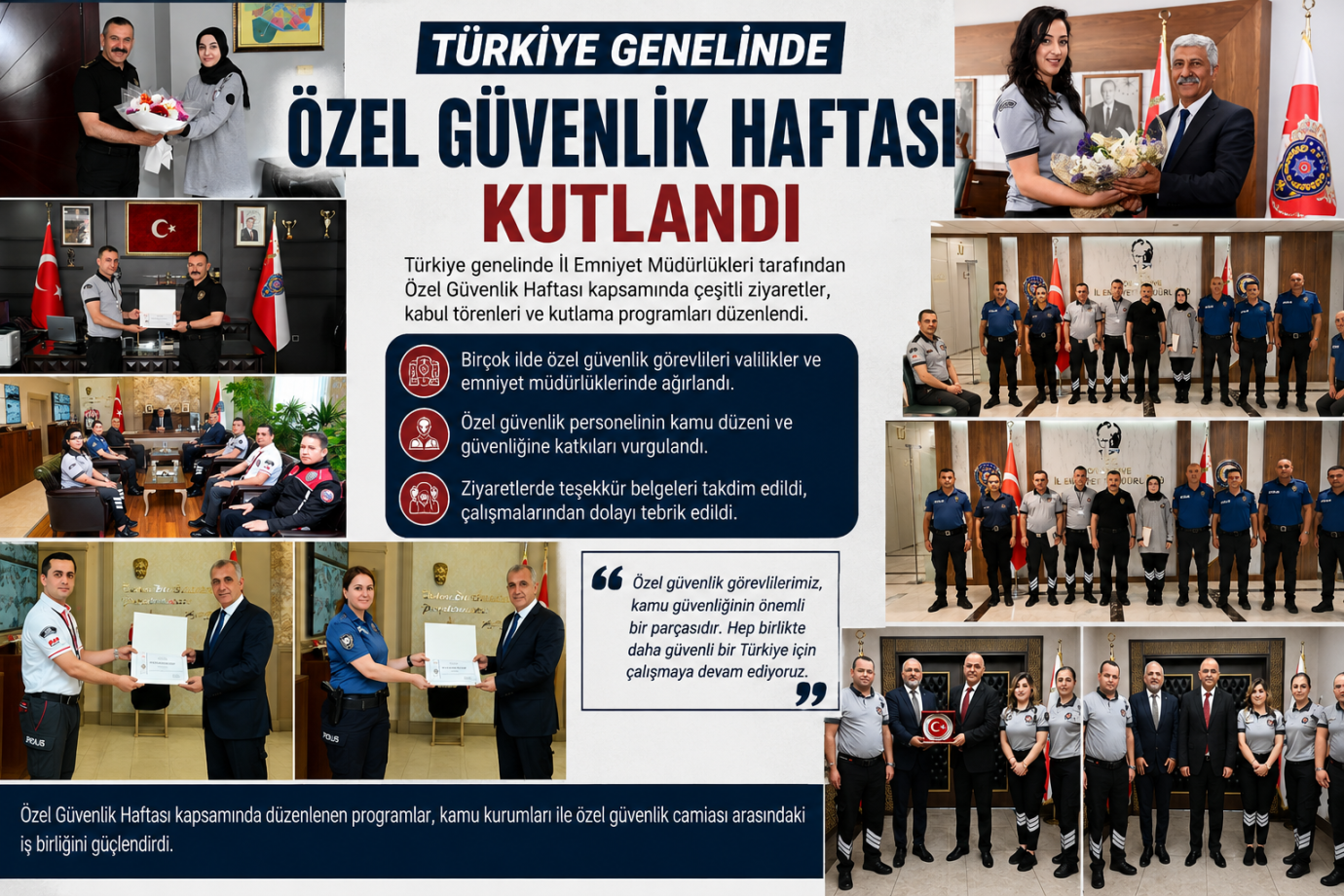 Emniyet Müdürlüklerinden Türkiye Genelinde Ortak Mesaj