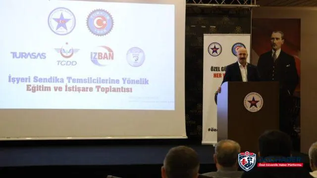 Güvenlik-İş’ten TCDD, TÜRASAŞ, İZBAN ve EÜAŞ Temsilcilerine Eğitim Toplantısı