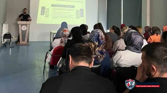 Bilecik’te 76 özel güvenlik görevlisine narkotik farkındalık eğitimi